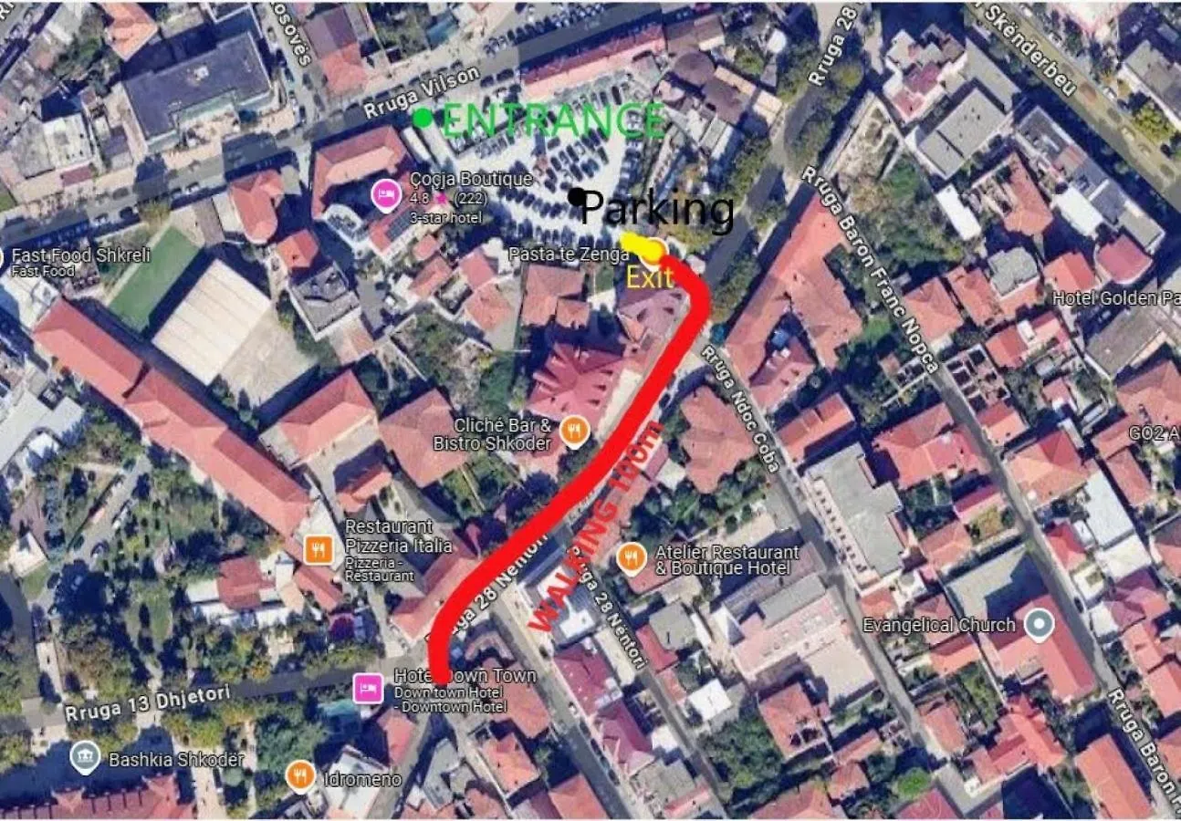 Downtown Hotel Szkodra